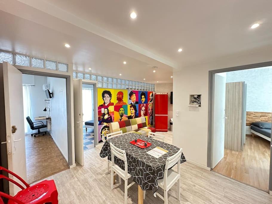 Appartement Avec 4 Chambres Doubles - Proche De La Mer, Des Transports Et De La Promenade Des Anglais Nice Exteriér fotografie