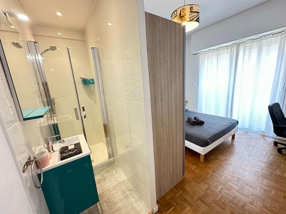 Appartement Avec 4 Chambres Doubles - Proche De La Mer, Des Transports Et De La Promenade Des Anglais Nice Exteriér fotografie