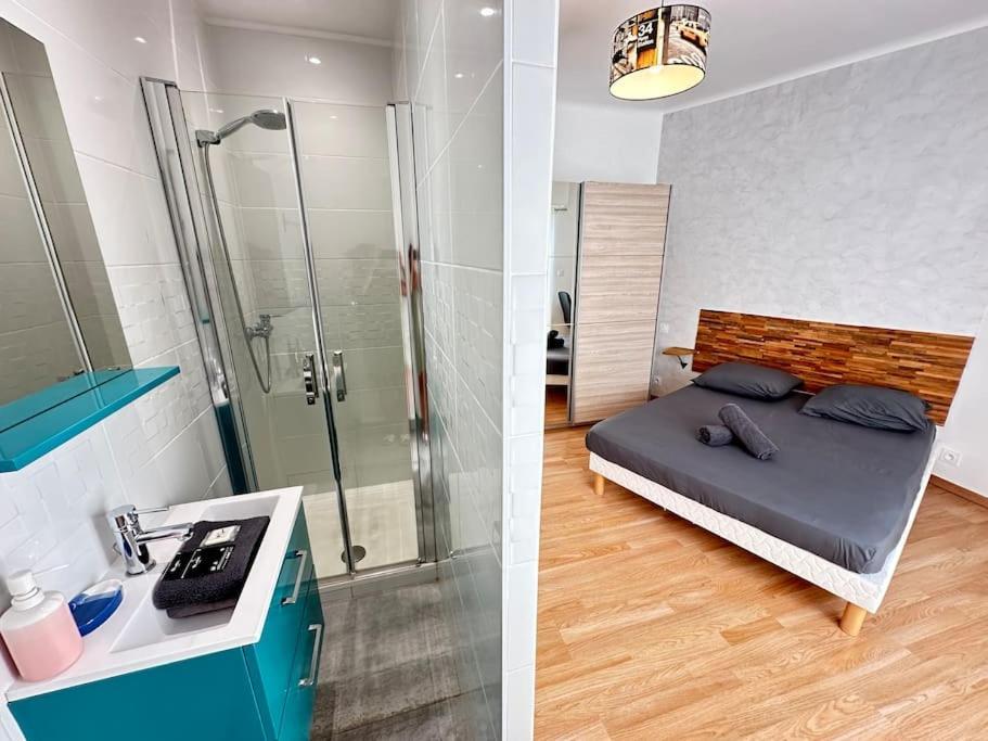 Appartement Avec 4 Chambres Doubles - Proche De La Mer, Des Transports Et De La Promenade Des Anglais Nice Exteriér fotografie