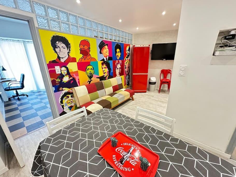 Appartement Avec 4 Chambres Doubles - Proche De La Mer, Des Transports Et De La Promenade Des Anglais Nice Exteriér fotografie